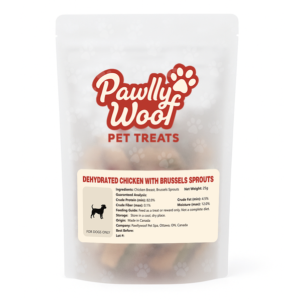 Dehydrated Chicken Brussel Sprouts