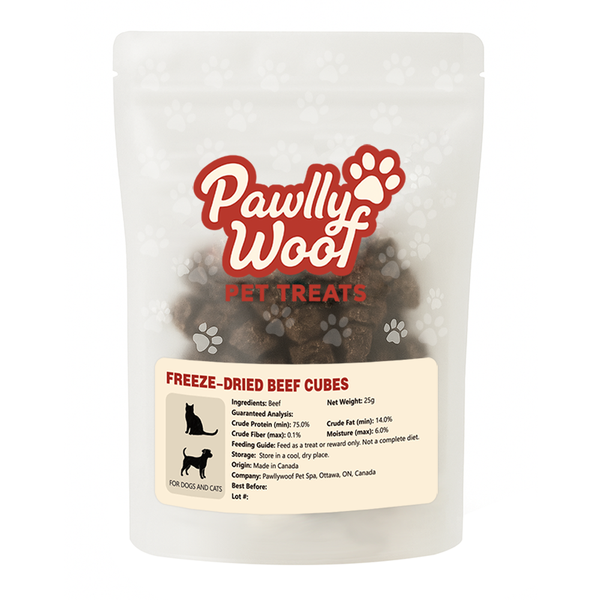 Freeze-Dried Beef Cubes