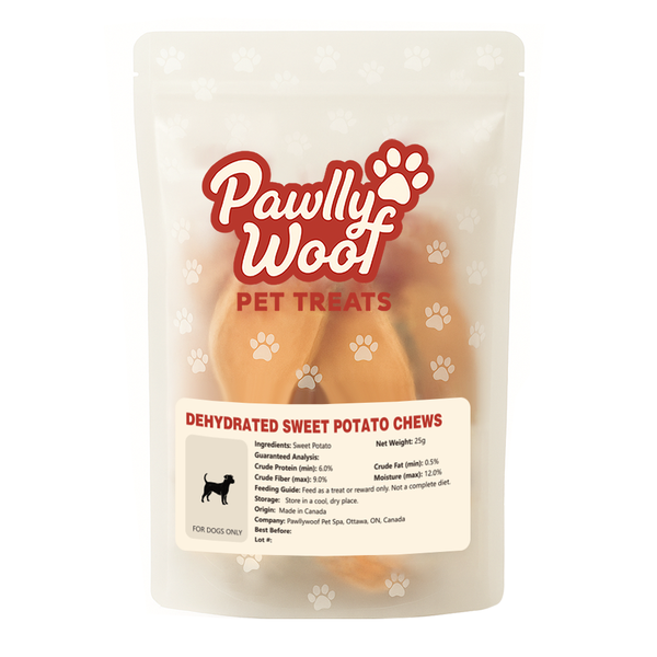 Dehydrated Sweet Potato Chews